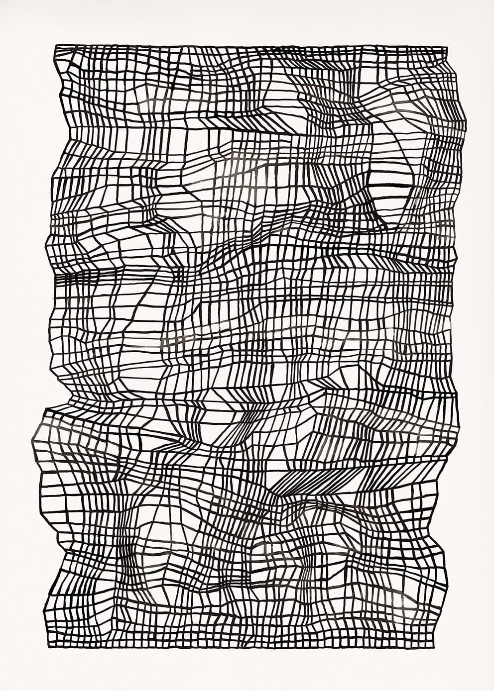 THE POSTER CLUB Poster Πόστερ, Timeline Black , Ana Frois, (30x40) cm, Μαύρο/Άσπρο, Sustainable Paper, THE POSTER CLUB