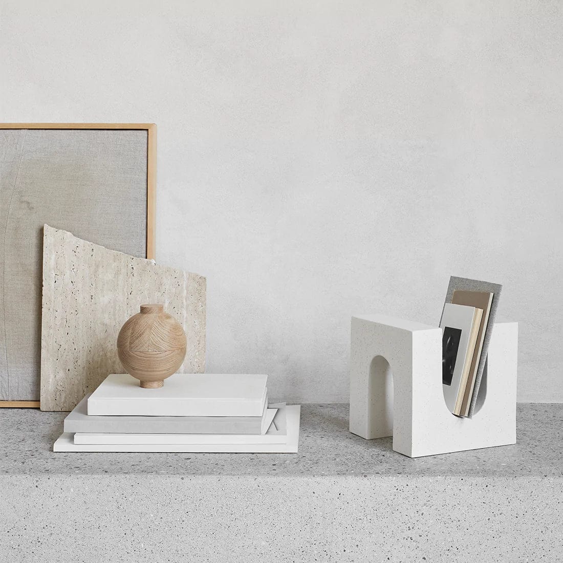 KRISTINA DAM studio Γλυπτό Διακοσμητικό Γλυπτό, W20XL20XH20CM, Εκρού, Κεραμικό. KRISTINA DAM studio