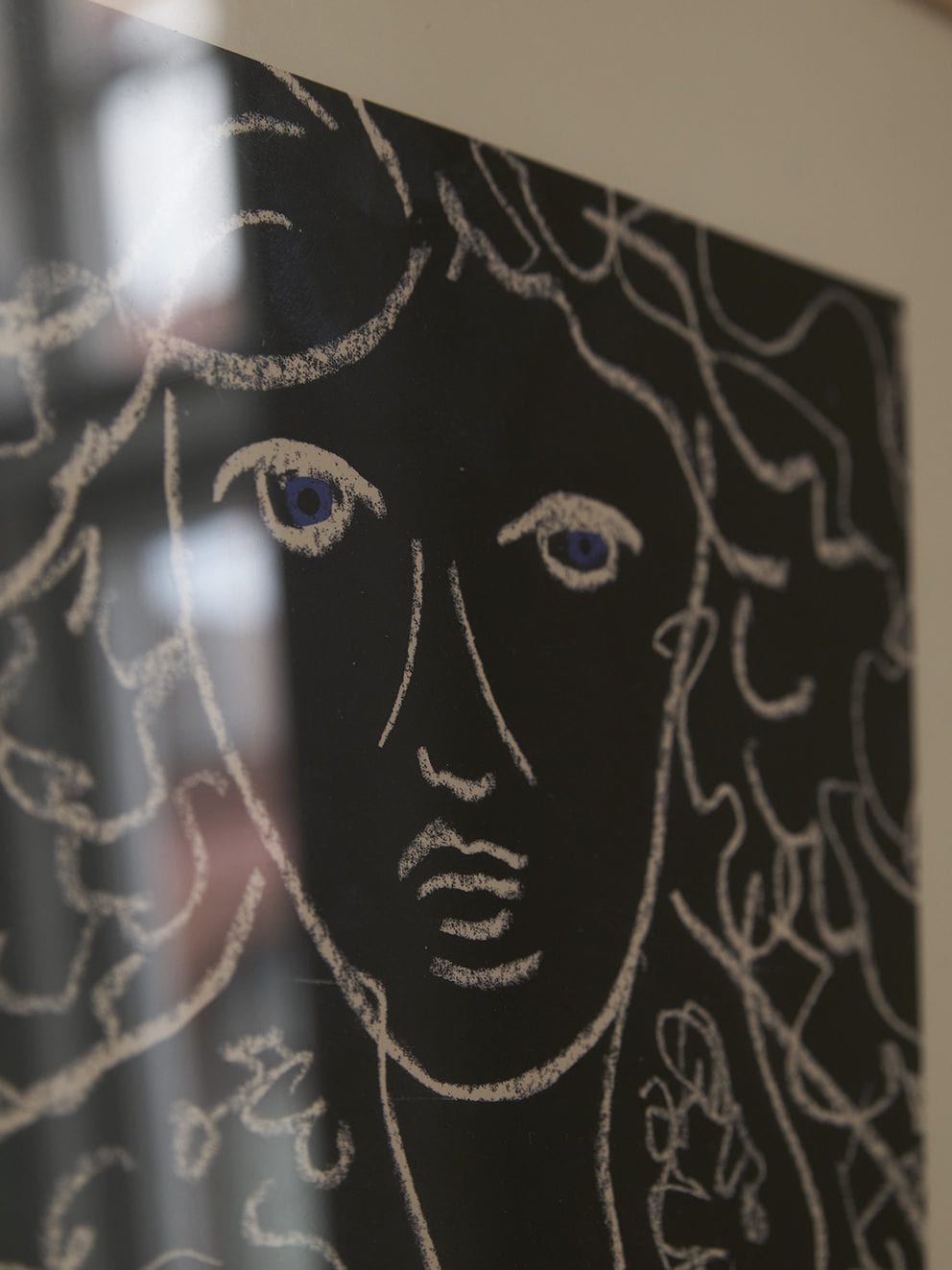 THE POSTER CLUB Poster Πόστερ, Woman With A Book, By Garmi, (30x40) cm, Μαύρο, Sustainable Paper, THE POSTER CLUB