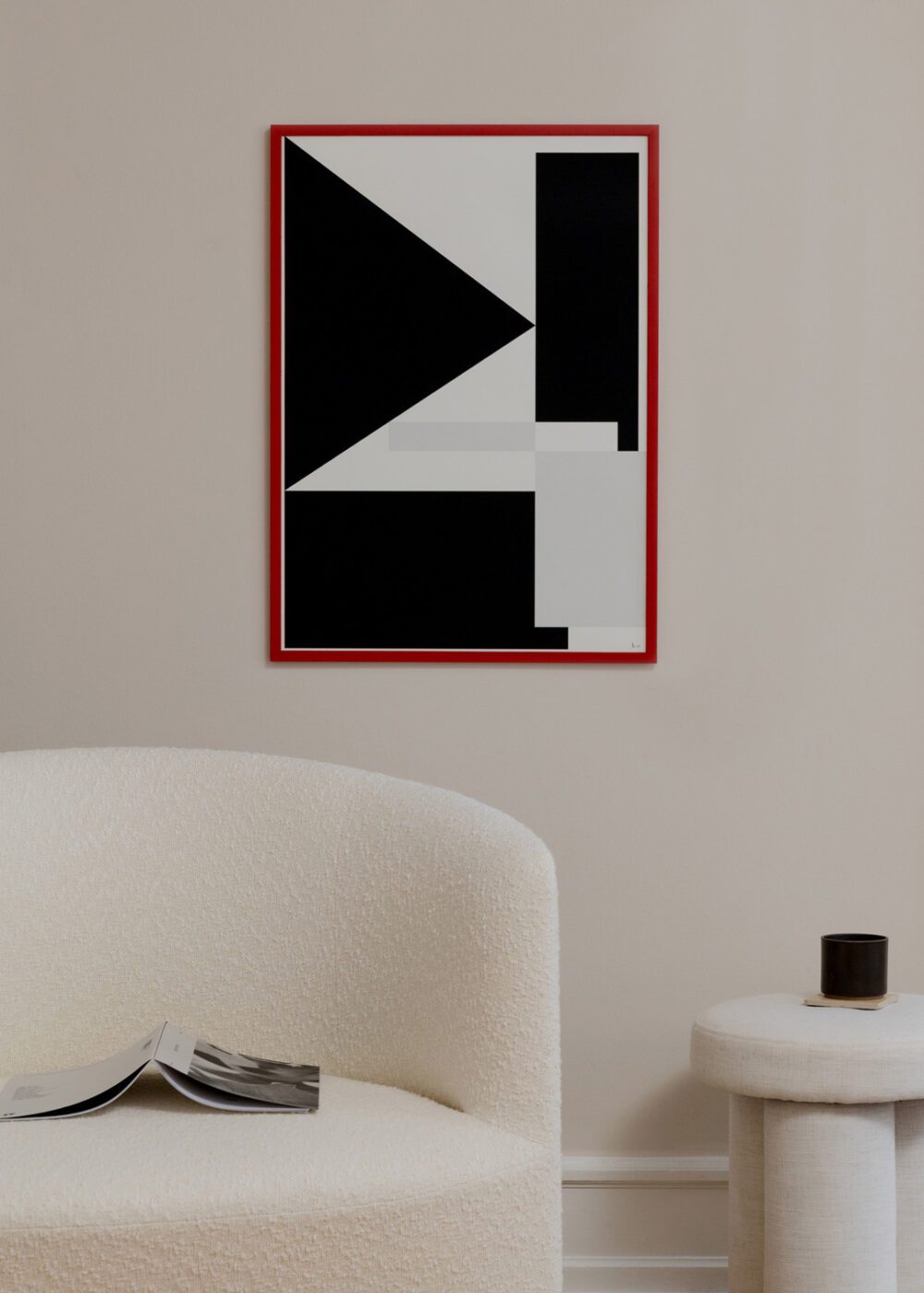 THE POSTER CLUB Poster Πόστερ, Composition 02, Bycdesign Studio, (50x70) cm, Μαύρο/Άσπρο, Sustainable Paper, THE POSTER CLUB