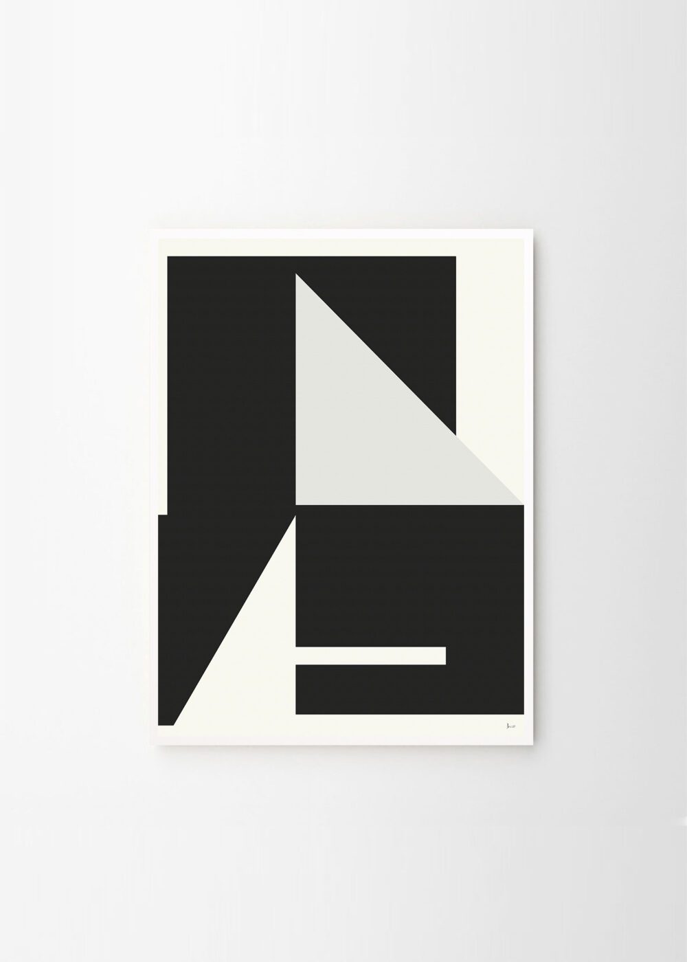 THE POSTER CLUB Poster Πόστερ, Composition 03, Bycdesign Studio, (50x70) cm, Μαύρο/Άσπρο, Sustainable Paper, THE POSTER CLUB