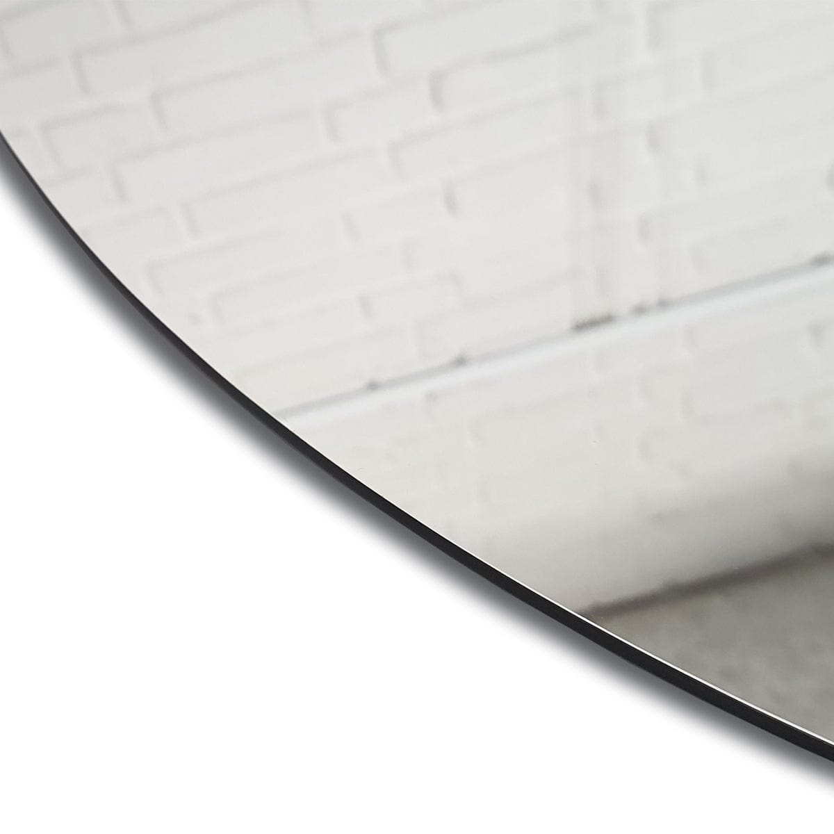 Καθρέφτης Τοίχου Silver - Bronze Γκρι Διαφανής Σετ Των 3 τμχ W37.5 x H35.5 / W46 x H53.3 / W23.2 x H35 cm INCADO