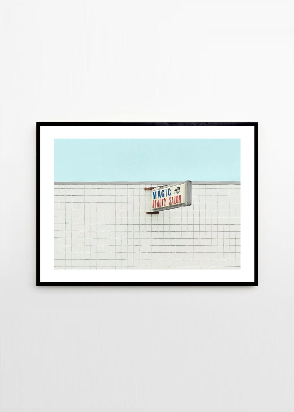 THE POSTER CLUB Poster Πόστερ, O.Magic, Christina Kayser, (50x70 cm), Εκρού/Μπλέ, Sustainable Paper, THE POSTER CLUB