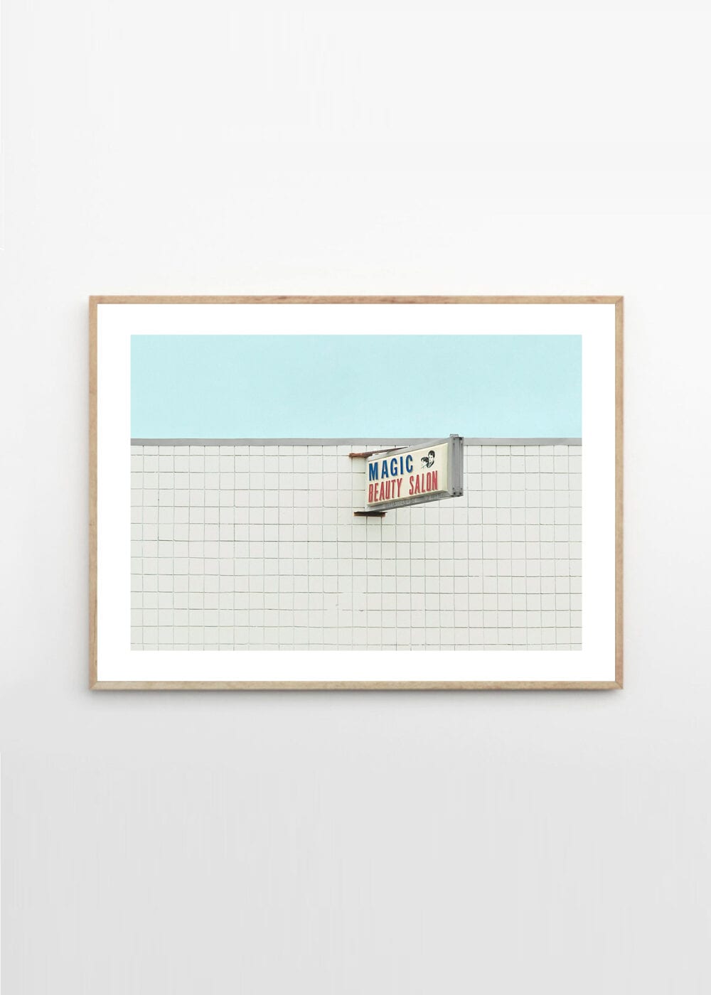 THE POSTER CLUB Poster Πόστερ, O.Magic, Christina Kayser, (50x70 cm), Εκρού/Μπλέ, Sustainable Paper, THE POSTER CLUB