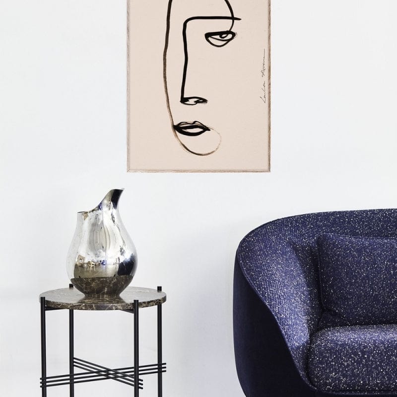 PAPER COLLECTIVE Poster Πόστερ, Serious Dreamer, Μπεζ/Μαύρο, 50x70, Sustainable Paper, PAPER COLLECTIVE