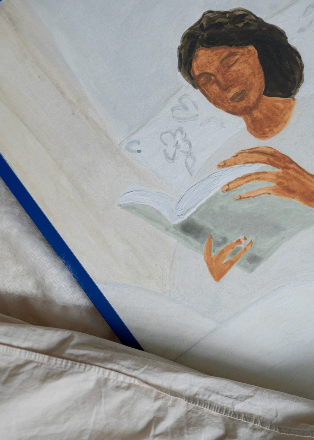 THE POSTER CLUB Poster Πόστερ,Isabelle Vandeplassche, Morning Read (50x70) cm, Υπόλευκο Sustainable Paper, THE POSTER CLUB