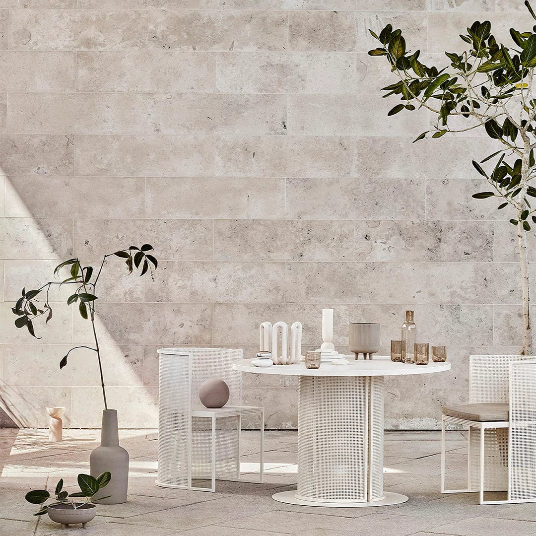 KRISTINA DAM studio Διακοσμητικό Μπολ Διακοσμητικό Mπολ, Medium, Ø24XH11CM, Γκρεζ, Τερακότα, KRISTINA DAM studio