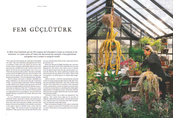 Hintsdeco Books Βιβλίο Τέχνης Βιβλίο Τέχνης Kinfolk Garden Κόκκινο/Πράσινο 20×3.9×28 cm Hintsdeco