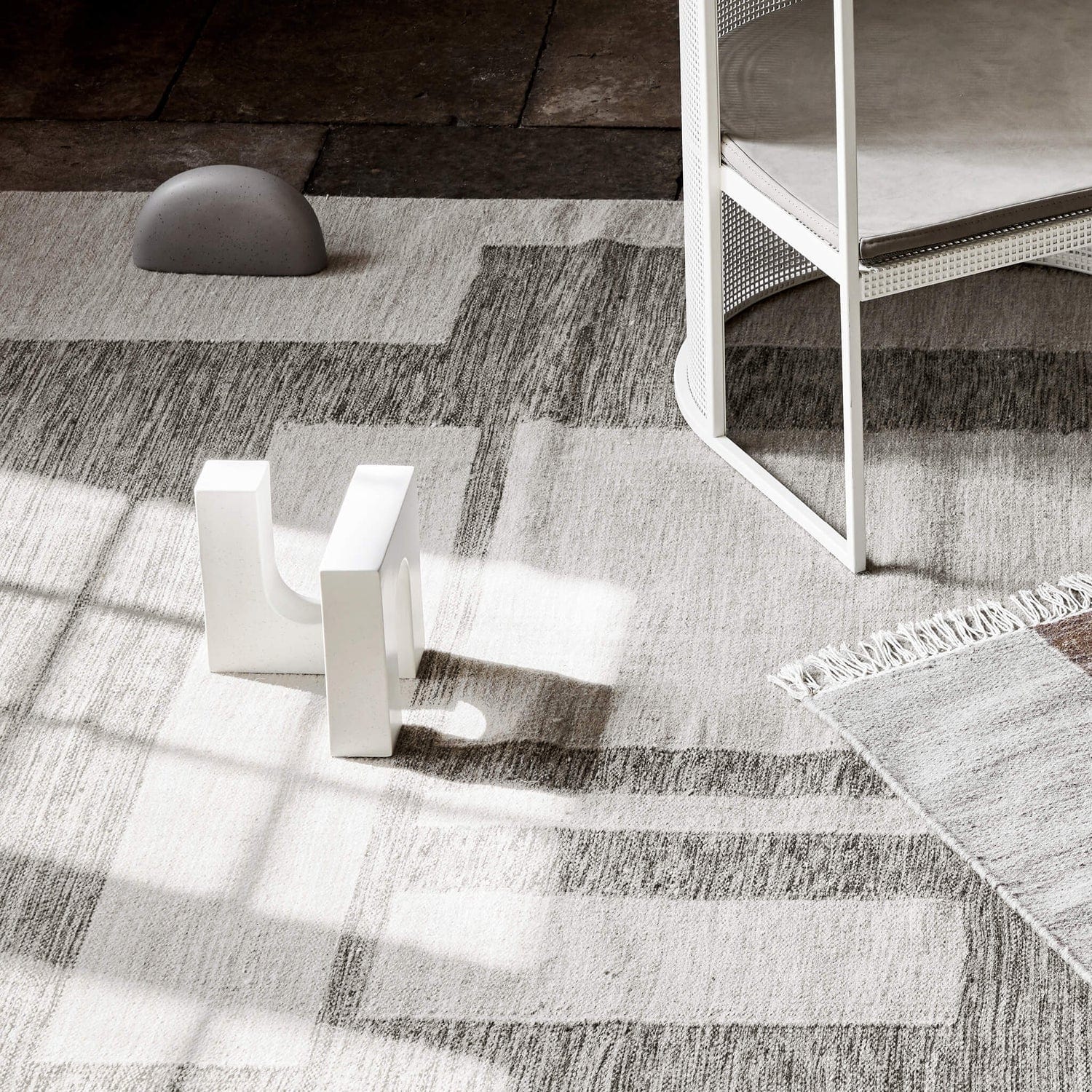 KRISTINA DAM studio Γλυπτό Διακοσμητικό Γλυπτό, W20XL20XH20CM, Εκρού, Κεραμικό. KRISTINA DAM studio