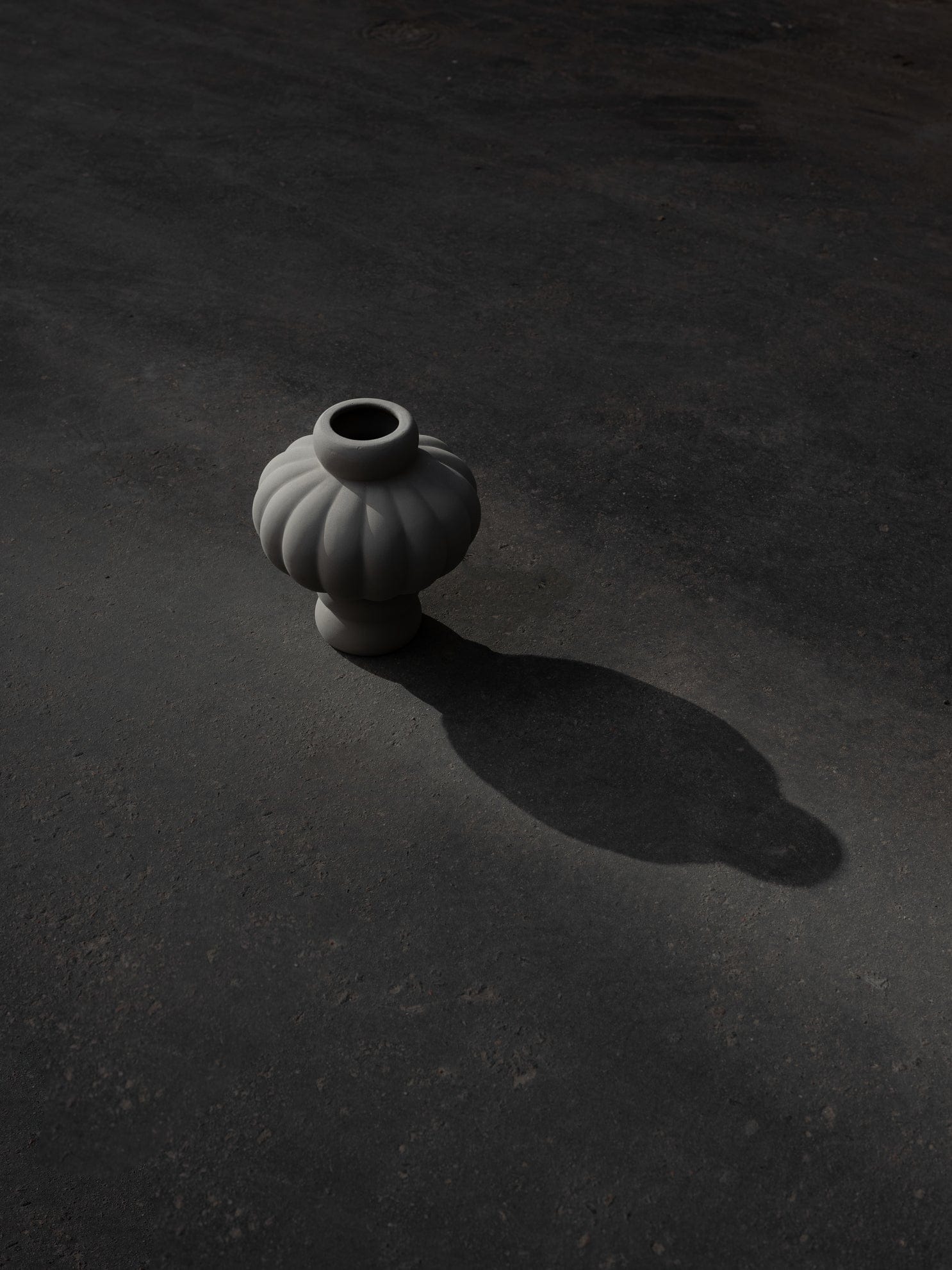 LOUISE ROE Βάζο Βάζο Ceramic Balloon 08 Κεραμικό Γκρί Ø10/24 H25 cm LOUISE ROE