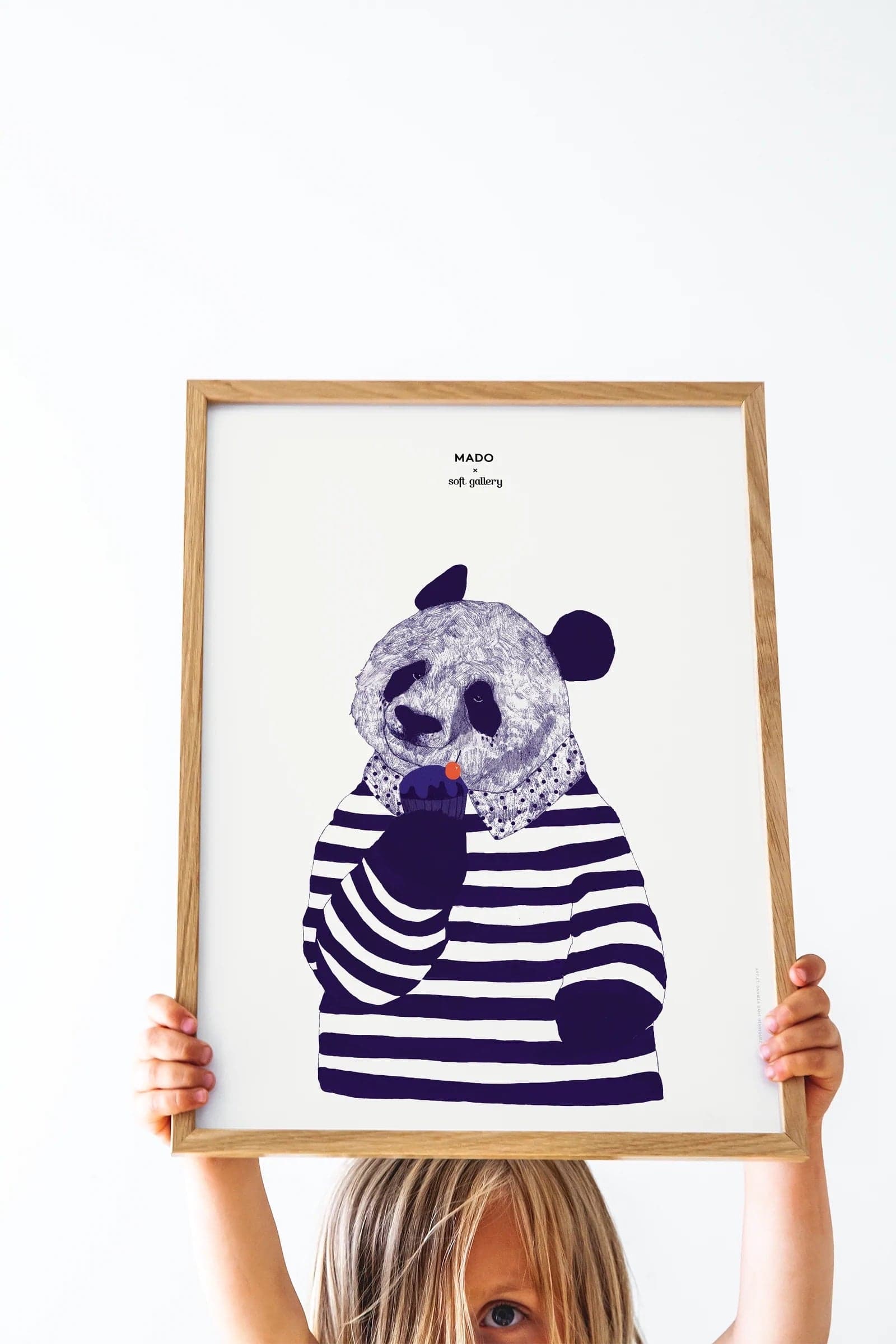 PAPER COLLECTIVE Poster Πόστερ, Coney, Μπλε, 50x70, Sustainable Paper, PAPER COLLECTIVE