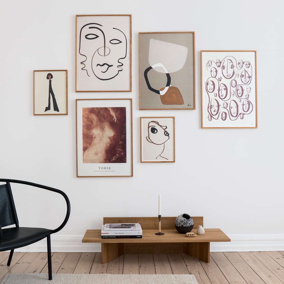 PAPER COLLECTIVE Poster Πόστερ,  We Are One, 30x40, Μπεζ/Μαύρο, Sustainable Paper, PAPER COLLECTIVE