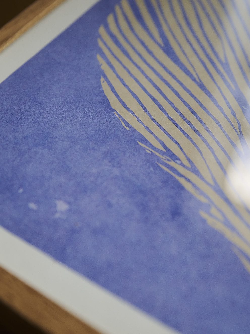 THE POSTER CLUB Poster Πόστερ, Sea Lavender, Rebecca Hein, (50x50)cm, Μπλέ/Μπέζ, Sustainable Paper, THE POSTER CLUB