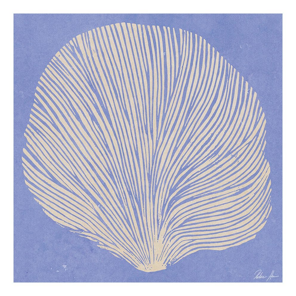 THE POSTER CLUB Poster Πόστερ, Sea Lavender, Rebecca Hein, (50x50)cm, Μπλέ/Μπέζ, Sustainable Paper, THE POSTER CLUB