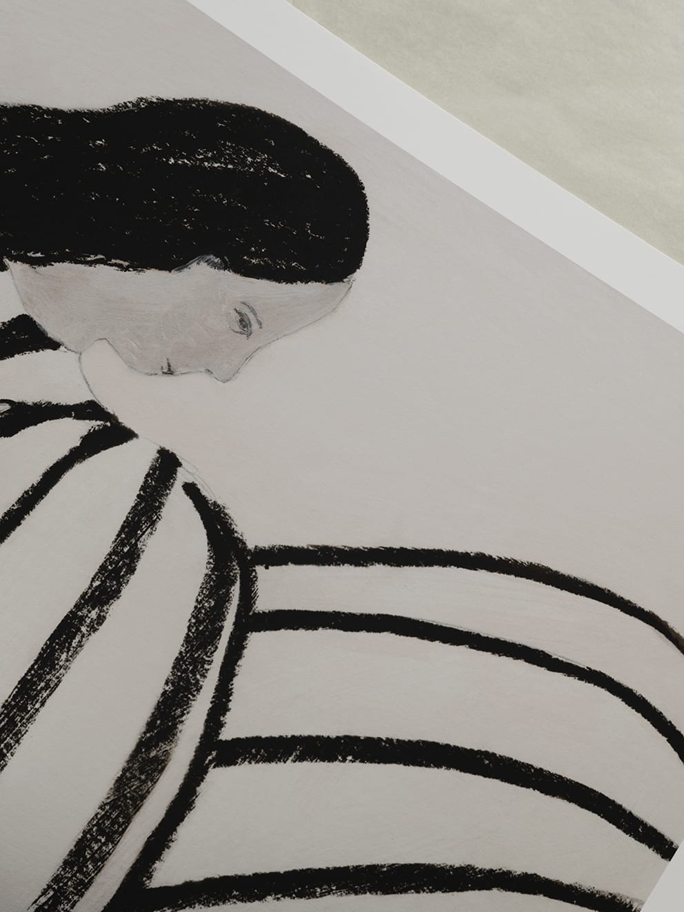 THE POSTER CLUB Poster Πόστερ, You, Sofia Lind, (50x70) cm, Εκρού/Μαύρο, Sustainable Paper, THE POSTER CLUB
