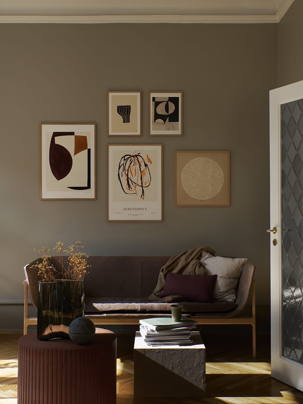 THE POSTER CLUB Poster Πόστερ, Moon No. 01, Little Detroit,  (50x50cm), Εκρού/Μπεζ, Sustainable Paper, THE POSTER CLUB