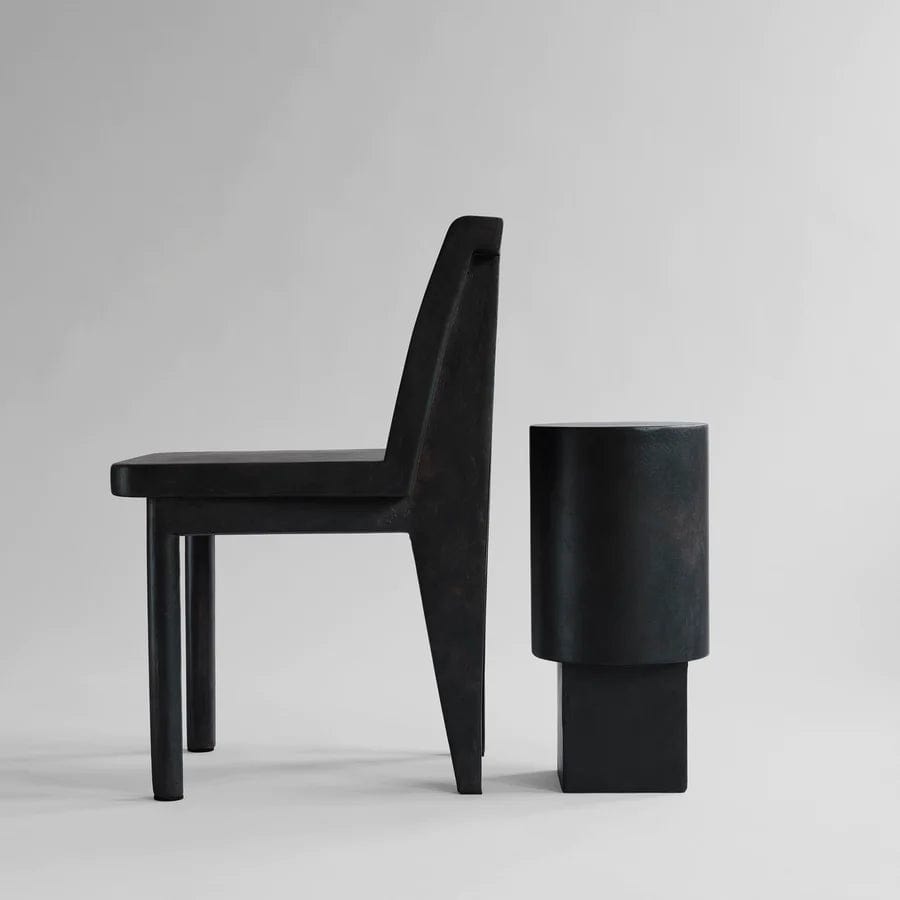 101 COPENHAGEN Coffee Table Τραπέζι Column Table Ινώδες Σκυρόδεμα Σκούρο Καφέ L25xW25xH51 cm 101 COPENHAGEN