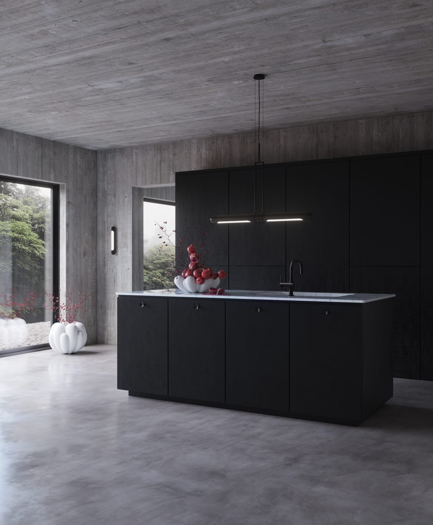 Διακοσμητικά Πόμολα / Κρεμάστρα HiHat Medio - Σκούρο Μπρονζέ Μεταλλικά Σετ Των 2 τμχ H2,5 x Ø4,5 cm 101 COPENHAGEN