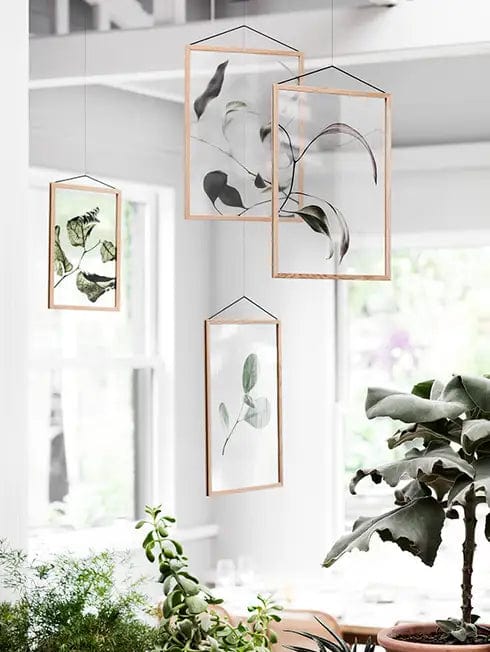 PAPER COLLECTIVE Poster Πόστερ διαφάνεια, Floating Leaves 08 - A5, 14.8x21cm, Πράσινο, PAPER COLLECTIVE