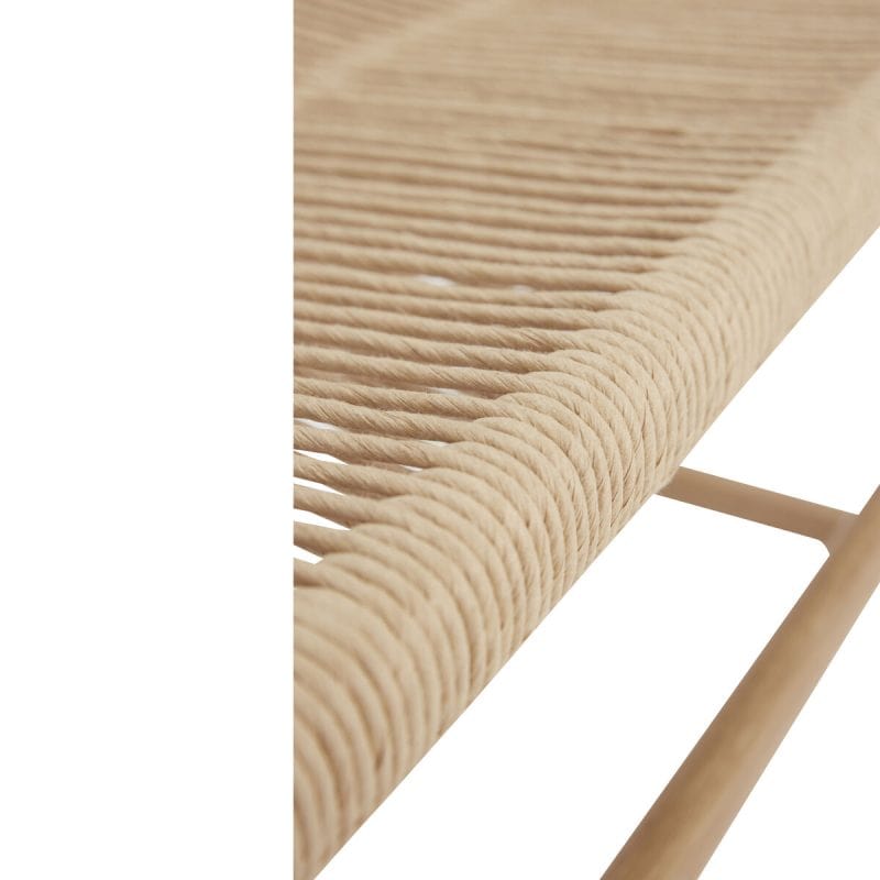 HUBSCH Πάγκος Heritage Καρέκλα-Πάγκος, 60x40xh55cm HUBSCH