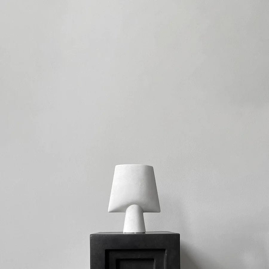 101 COPENHAGEN Βάζο Βάζο, Sphere Square, Mini, Άσπρο, Κεραμικό, 25x9x21cm, 101 COPENHAGEN