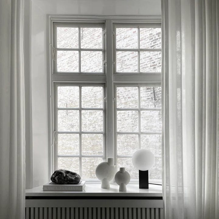 101 COPENHAGEN Βάζο Βάζο, Sphere Bubl, Mini, Άσπρο, Κεραμικό, 18x6x14cm, 101 COPENHAGEN