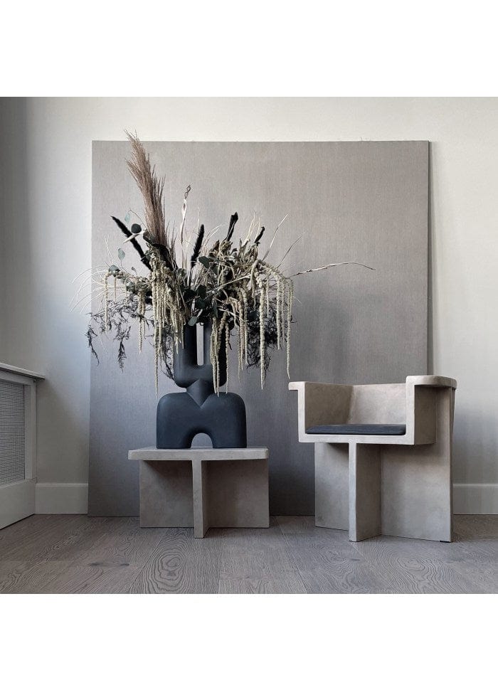 101 COPENHAGEN Coffee Table Τραπέζάκι Σαλονιού Brutus Μπεζ Σκυρόδεμα Από Ίνες H36xW60xL60 cm 101 COPENHAGEN