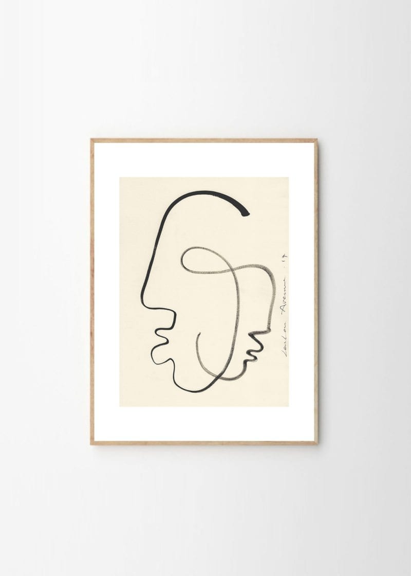 THE POSTER CLUB Poster Πόστερ, One Soul, LouLou Avenue, (50x70) cm, Μαύρο/Εκρού, Sustainable Paper, THE POSTER CLUB