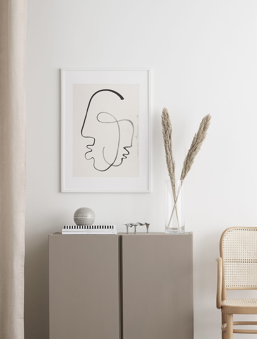 THE POSTER CLUB Poster Πόστερ, One Soul, LouLou Avenue, (50x70) cm, Μαύρο/Εκρού, Sustainable Paper, THE POSTER CLUB