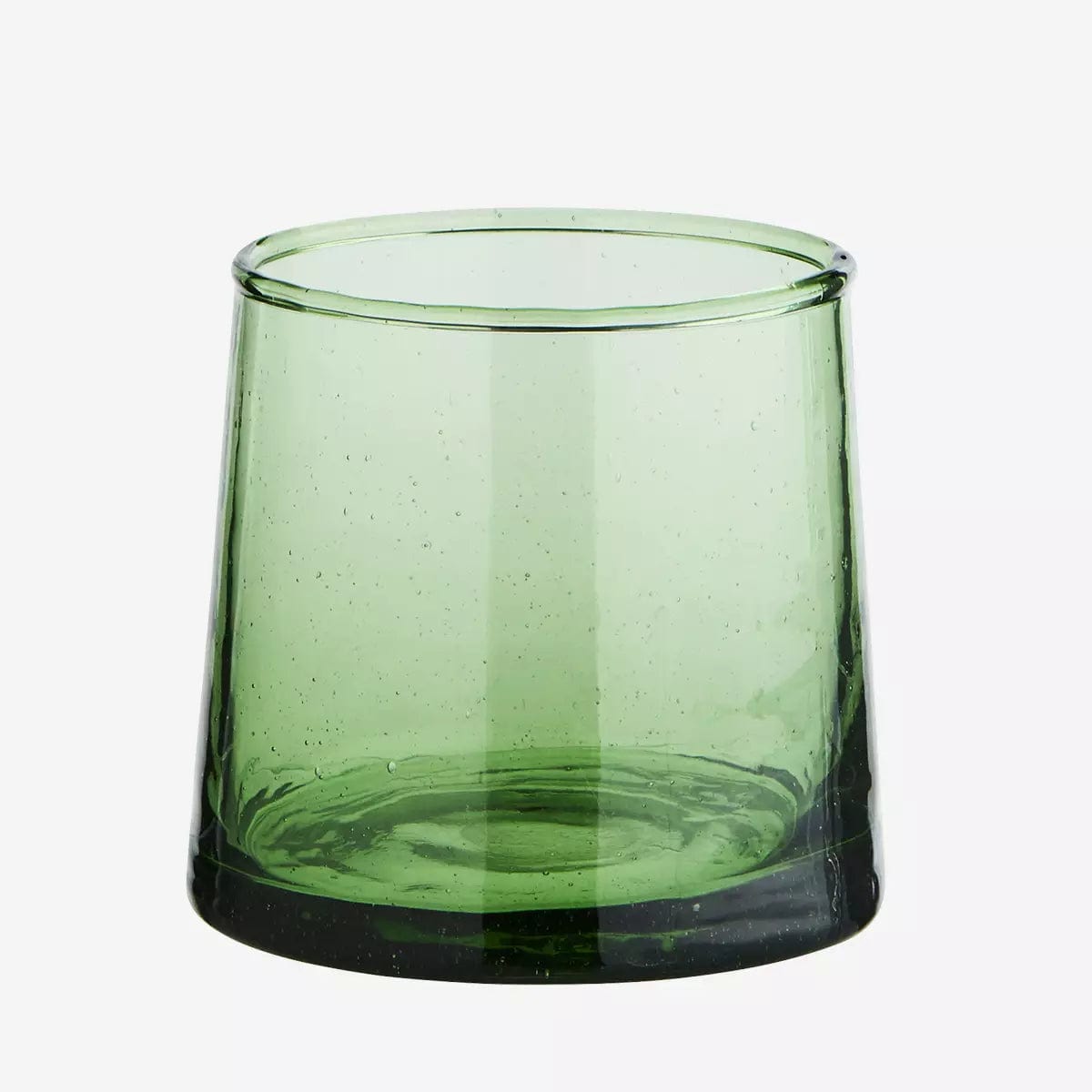 MADAM STOLTZ Ποτήρι Ποτήρι Νερού Beldi Γυάλινο Πράσινο D:6,5x7 cm / 15 cl MADAM STOLTZ