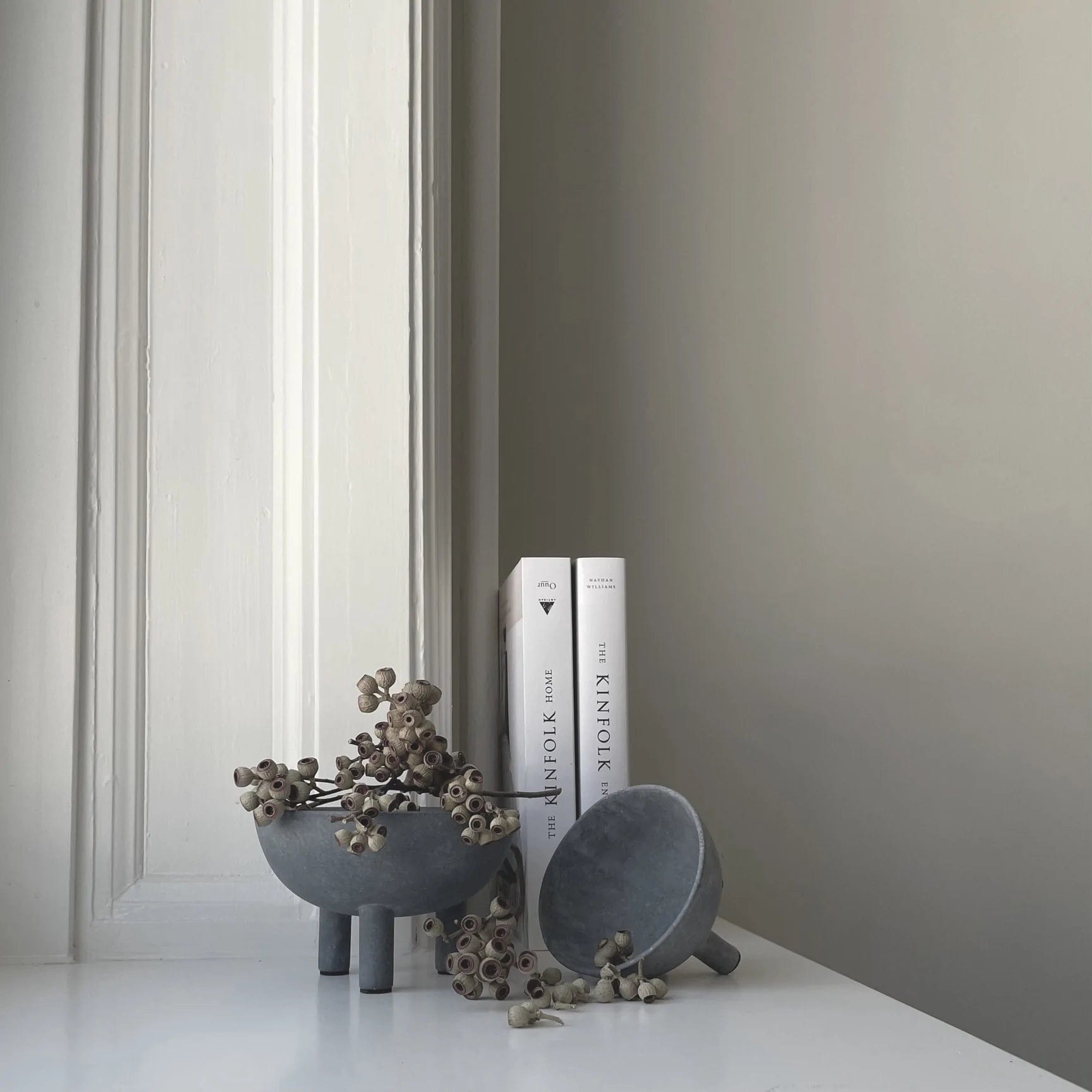 101 COPENHAGEN Διακοσμητικo Μπολ Duck Κεραμικό Διακοσμητικό Μπολ Mini Ανοιχτό Γκρι, 12x12x9cm 101 COPENHAGEN