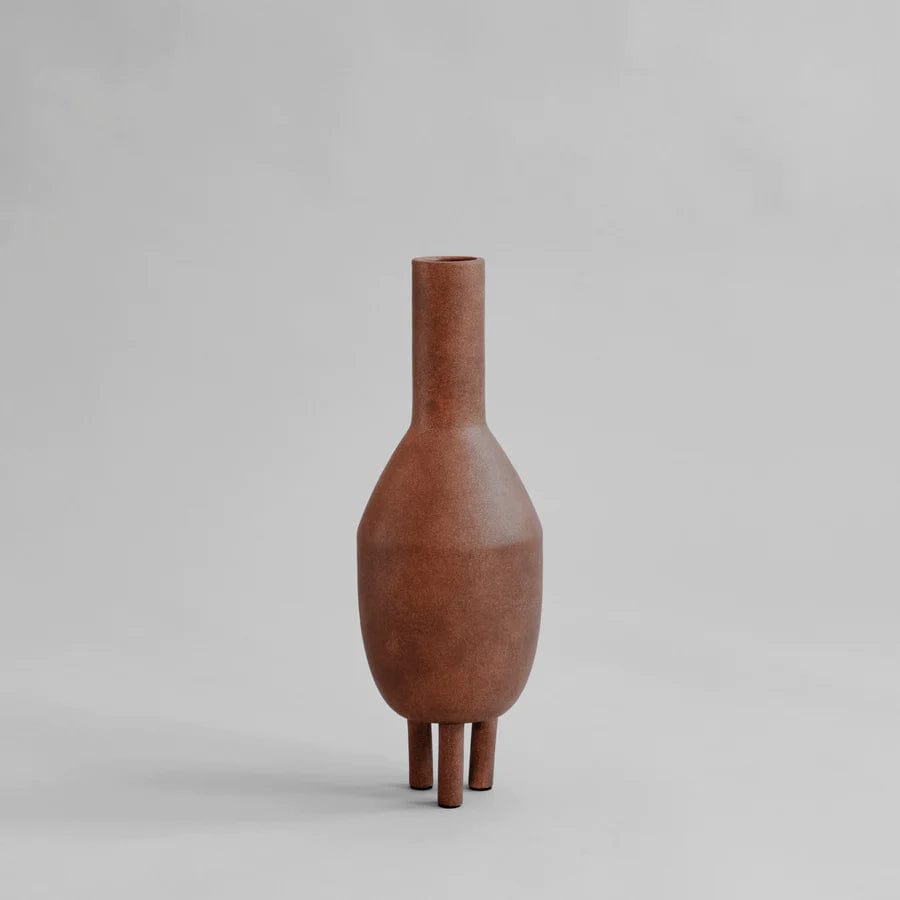 101 COPENHAGEN Βάζο Βάζο, Duck Slim, Κεραμικό, Τερακότα, H35.5cm / Ø21cm, 101 COPENHAGEN