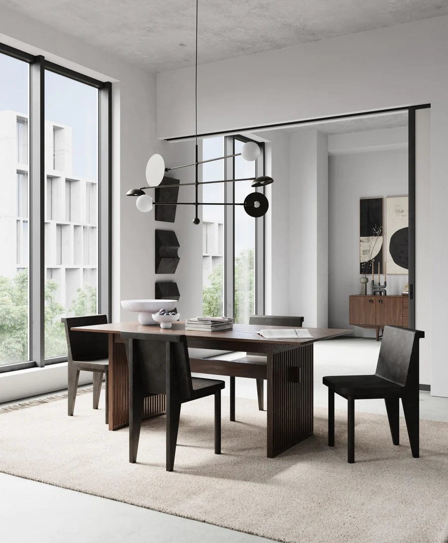 101 COPENHAGEN Κηροπήγιο Κηροπήγιο Cobra Κεραμικό Μαύρο L25xW11xH25cm 101 COPENHAGEN