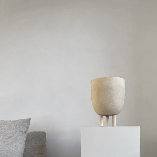 101 COPENHAGEN Διακοσμητικo Μπολ Duck Κεραμικό Βάζο Μπεζ, 27x20cm 101 COPENHAGEN