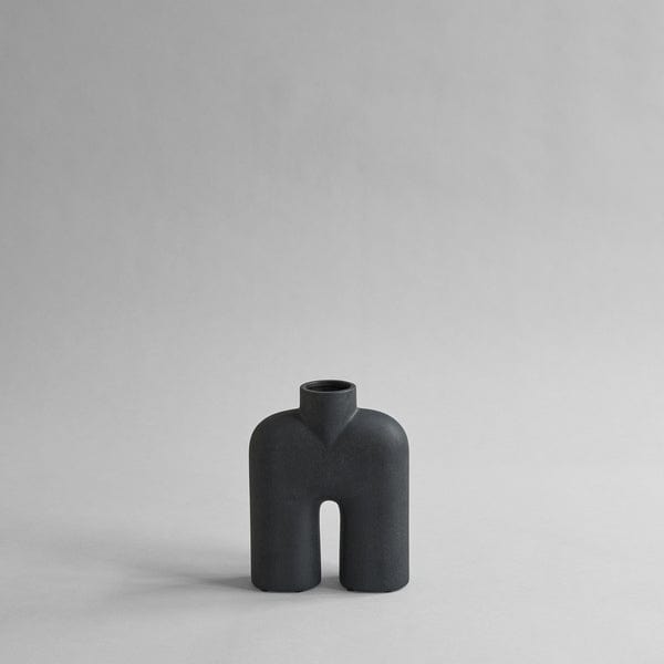 101 COPENHAGEN Βάζο Βάζο, Cobra Tall Μini, Κεραμικό, Μαύρο, 23x65x19cm, 101 COPENHAGEN