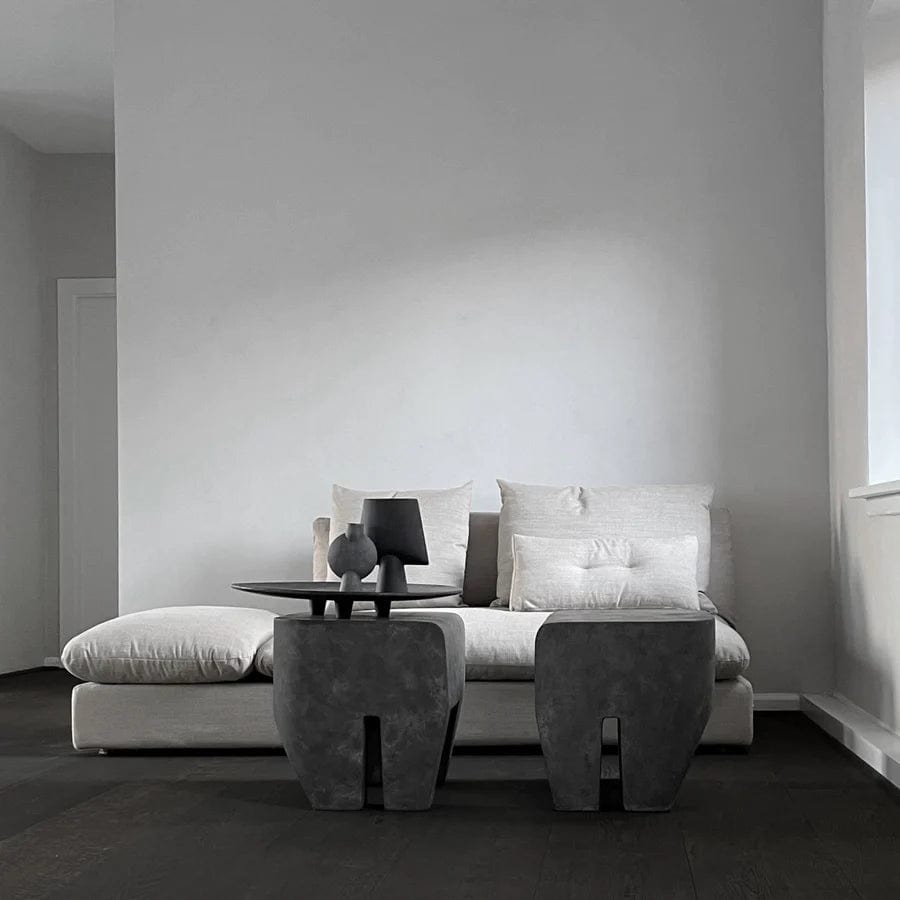 101 COPENHAGEN Βάζο Βάζο, Sphere Square, Mini, Καφέ/Μαύρο, Κεραμικό, 25x9x21cm, 101 COPENHAGEN