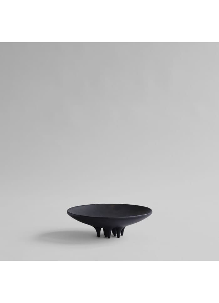 101 COPENHAGEN Διακοσμητική Πιατέλα Διακοσμητική Πιατέλα, Μedousa Mini, Καφέ/Μαύρο, Κεραμικό,  L30xW30x H9cm,101 COPENHAGEN