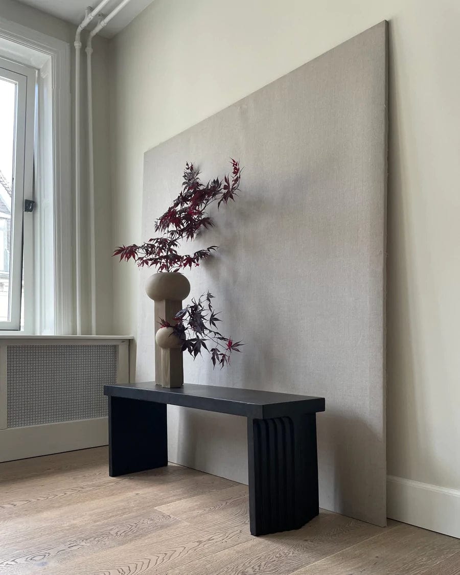 101 COPENHAGEN Βάζο Βάζο Empire Big Κεραμικό Γκρί L24xW24xH59.5 cm 101 COPENHAGEN