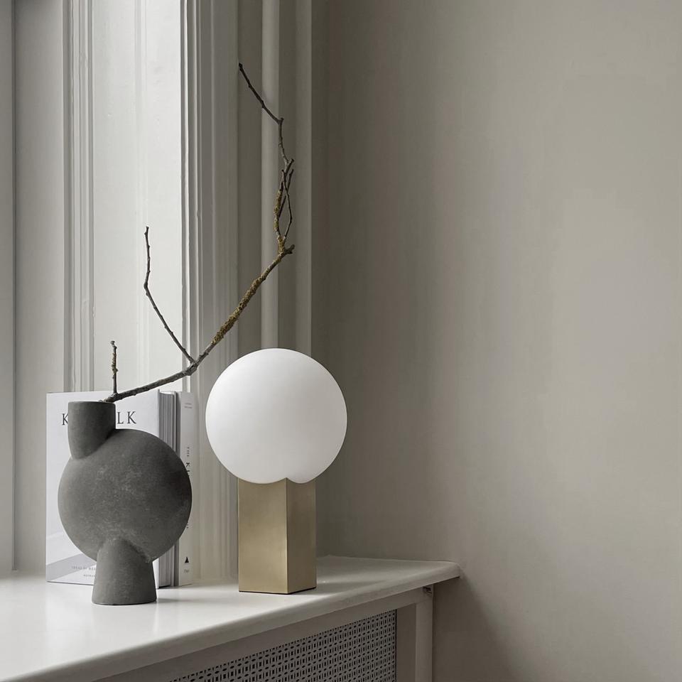 101 COPENHAGEN Βάζο Βάζο, Sphere Bubl, Big, Γκρι, Κεραμικό, 45x14x31,5 cm, 101 COPENHAGEN