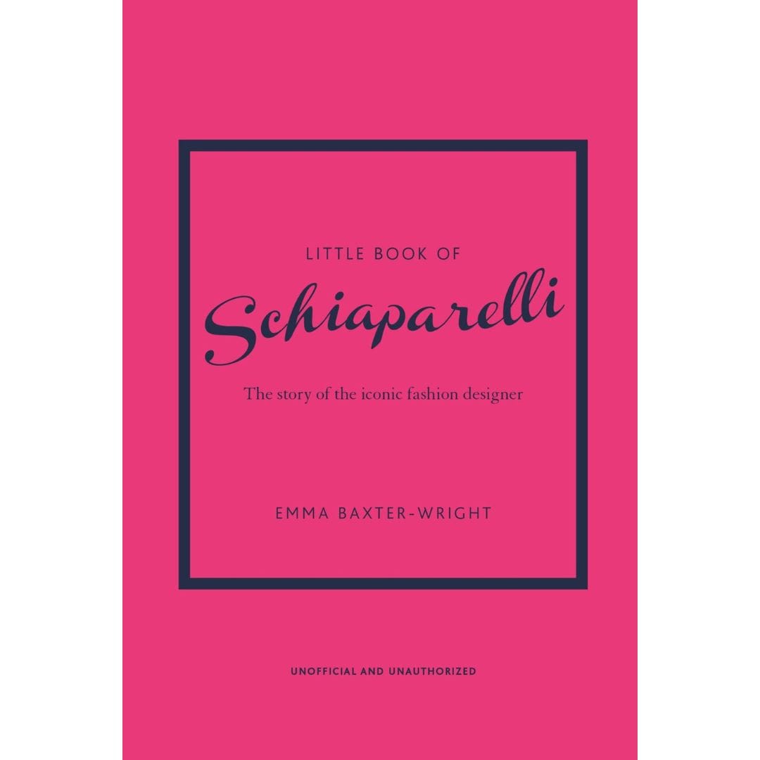 Hintsdeco Books Βιβλίο Τέχνης Βιβλίο Τέχνης, Fashion, Little Book of Schiaparelli, Ρόζ, 13,5×1,7×19 cm, Hintsdeco