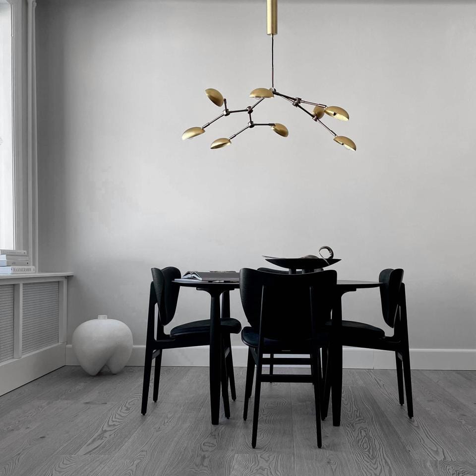 101 COPENHAGEN Διακοσμητική Πιατέλα Πιατέλα, Duck, Big, Σκούρο Καφέ, Κεραμική, 14x45x45cm, 101 COPENHAGEN