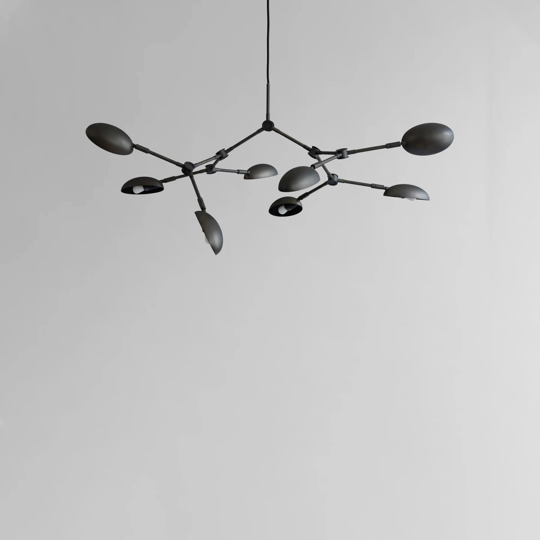 101 COPENHAGEN Φωτιστικό οροφής Φωτιστικό Οροφής Drop Chandelier Mini, Bronze Ορείχαλκος/ Μέταλλο, 36x71x87cm, 101 COPENHAGEN