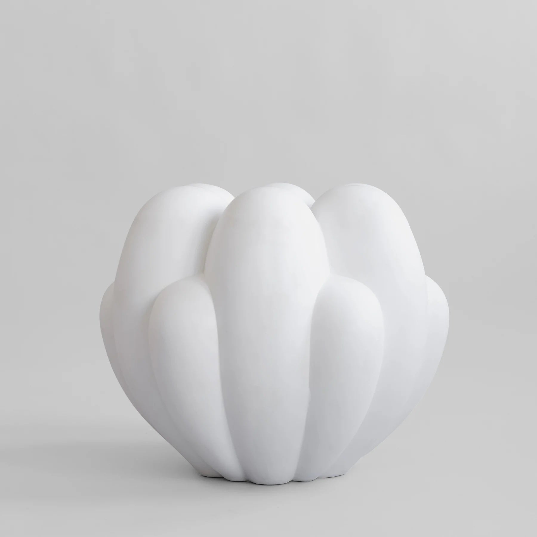 101 COPENHAGEN Βάζο Βάζο Δαπέδου Bloom Big Άσπρο Κεραμικό L55 x W52 x H44cm 101 COPENHAGEN