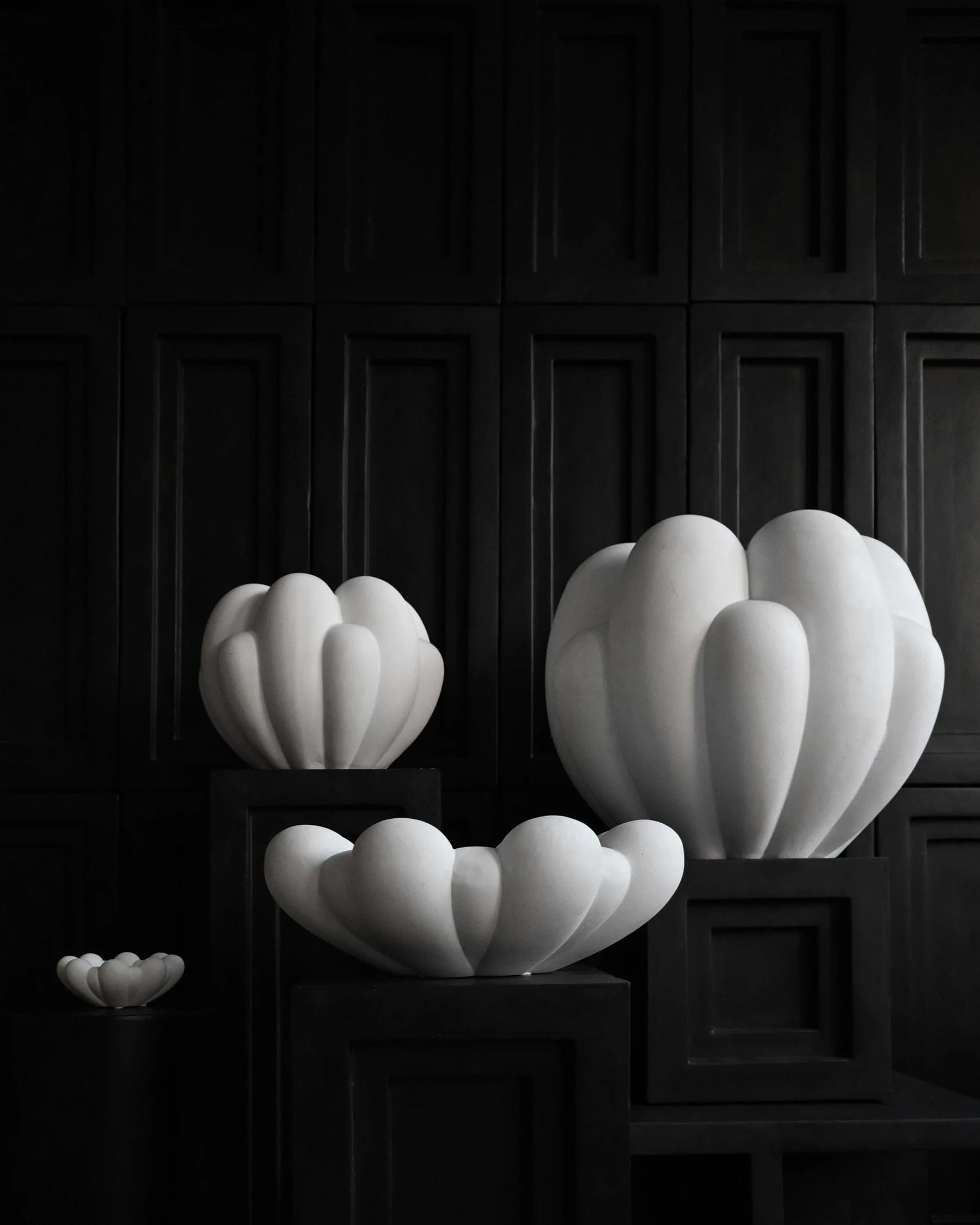 101 COPENHAGEN Βάζο Βάζο Δαπέδου Bloom Big Άσπρο Κεραμικό L55 x W52 x H44cm 101 COPENHAGEN