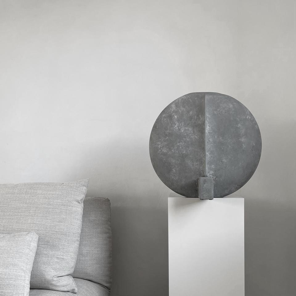 101 COPENHAGEN Βάζο Guggenheim Κεραμικό Βάζο Big Γκρι 45x27x49cm 101 COPENHAGEN