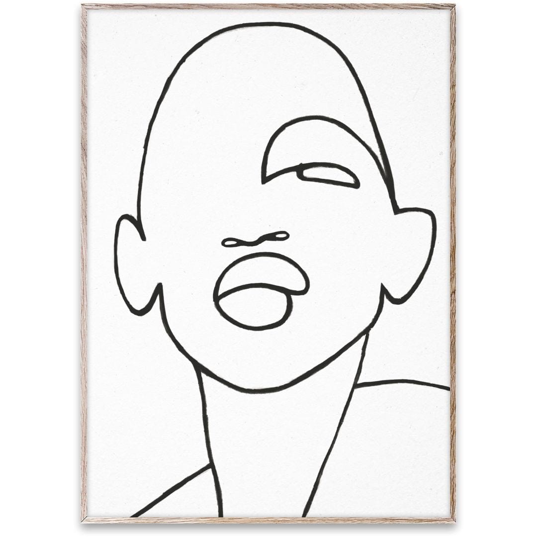 PAPER COLLECTIVE Poster Πόστερ, Faberge, 50x70, Άσπρο/Μαύρο, Sustainable Paper, PAPER COLLECTIVE