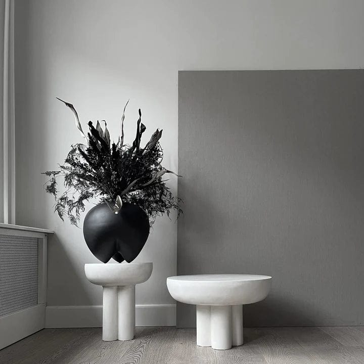 101 COPENHAGEN Coffee Table Τραπέζι, Crown Table, Tall, 'Ασπρο, 50x45x45cm, 101 COPENHAGEN