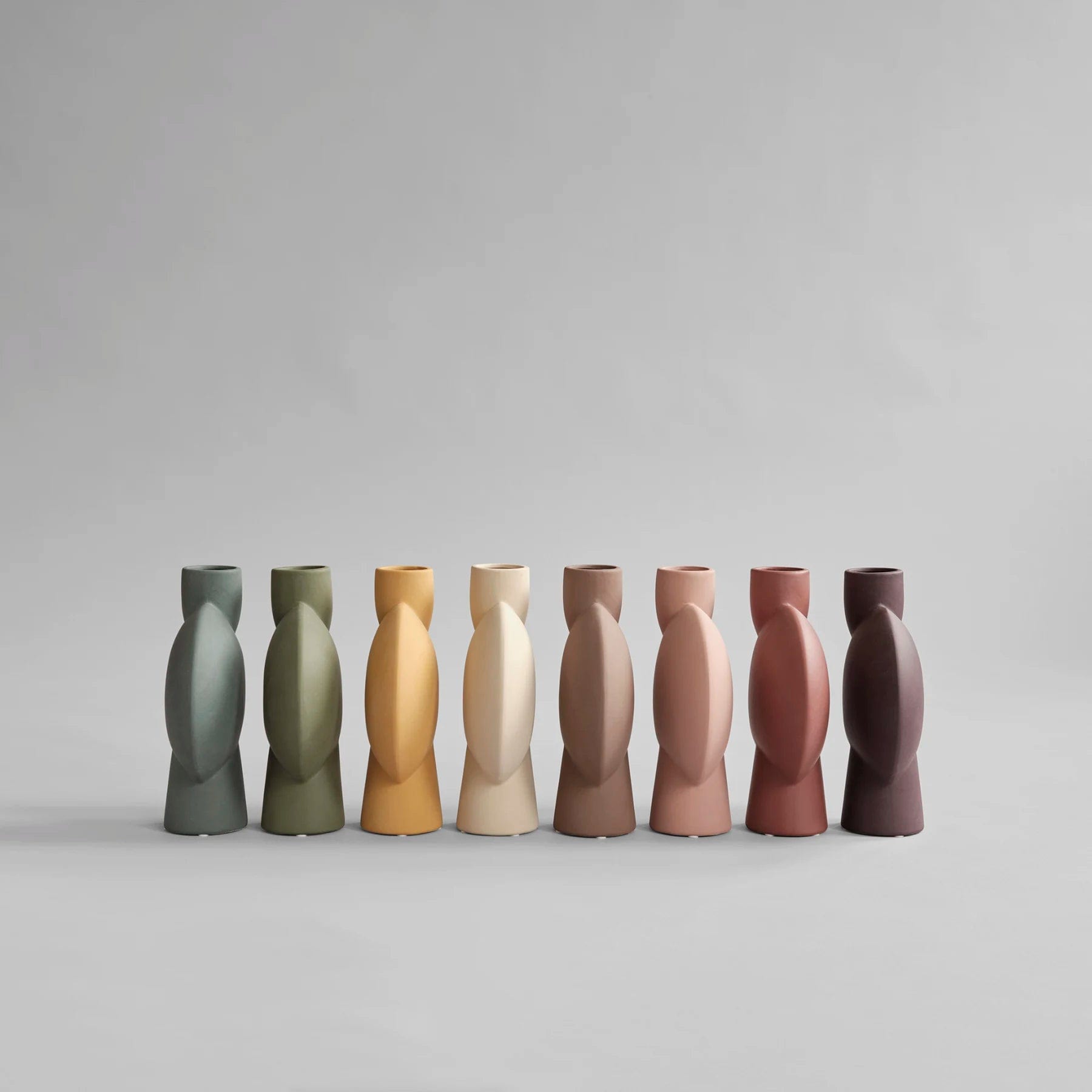 101 COPENHAGEN Βάζο Βάζο Sphere Bubl Medio Σκούρο Μπορντό Κεραμικό 26x8x8cm, 101 COPENHAGEN