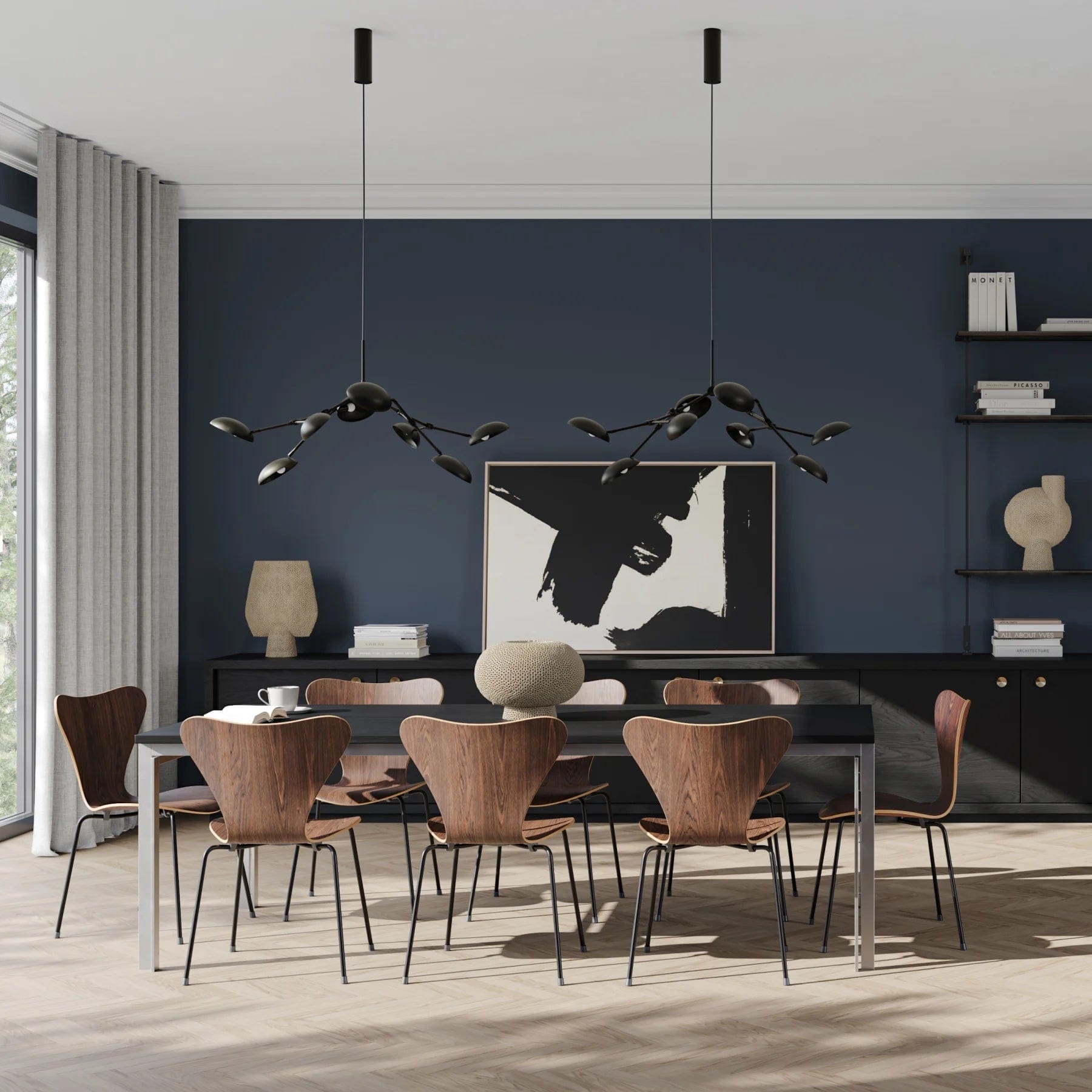 101 COPENHAGEN Φωτιστικό οροφής Φωτιστικό Οροφής Drop Chandelier Mini, Bronze Ορείχαλκος/ Μέταλλο, 36x71x87cm, 101 COPENHAGEN