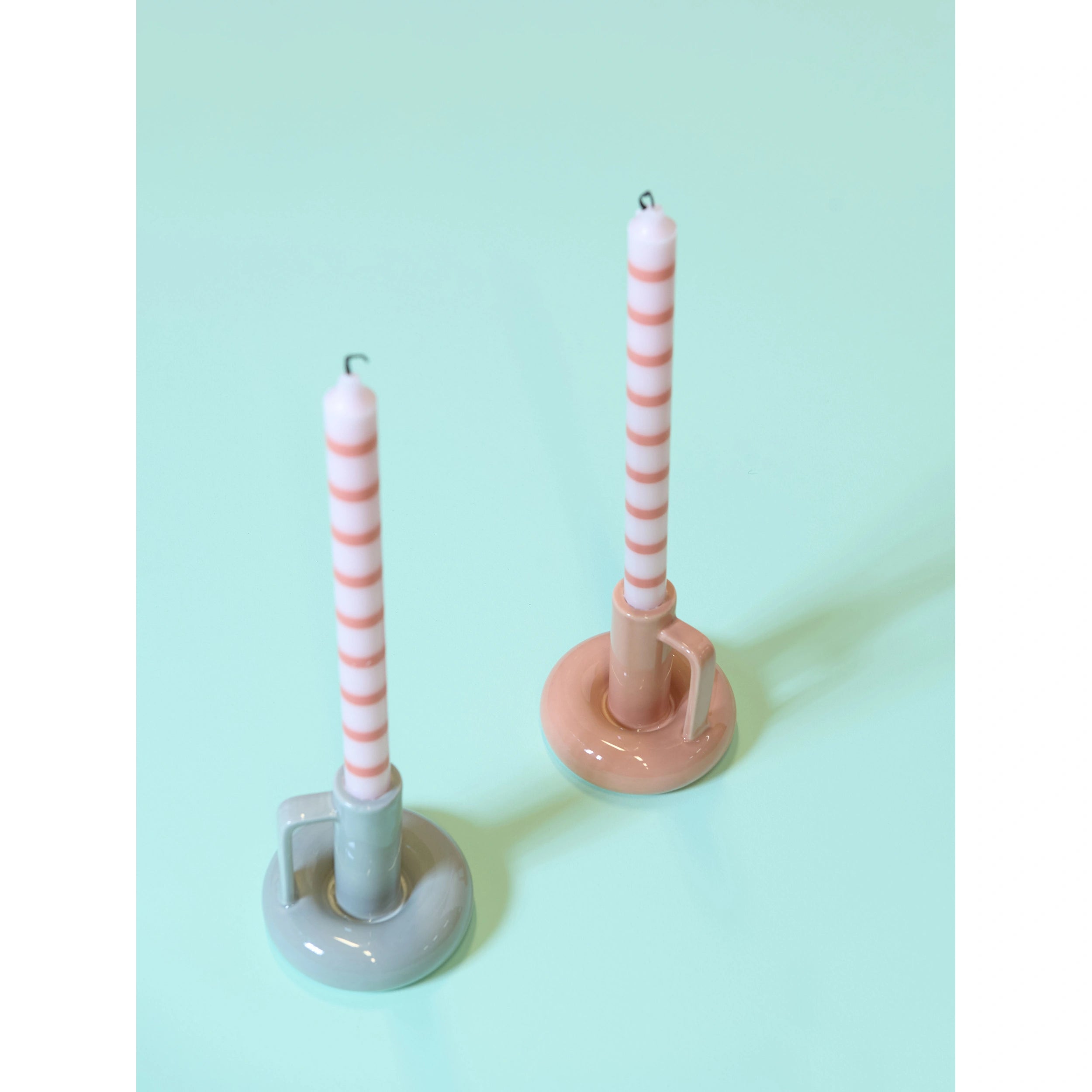 Κηροπήγιο Amara - Δολομίτης Πορτοκαλί Ø2,2 x 11 x 10 cm HintsDeco